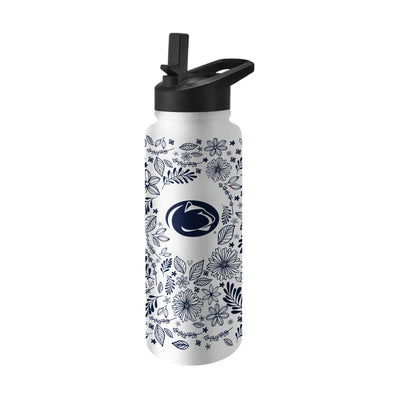 Penn State Quencher Botanical Flip Top Water Bottle - Logo Brands