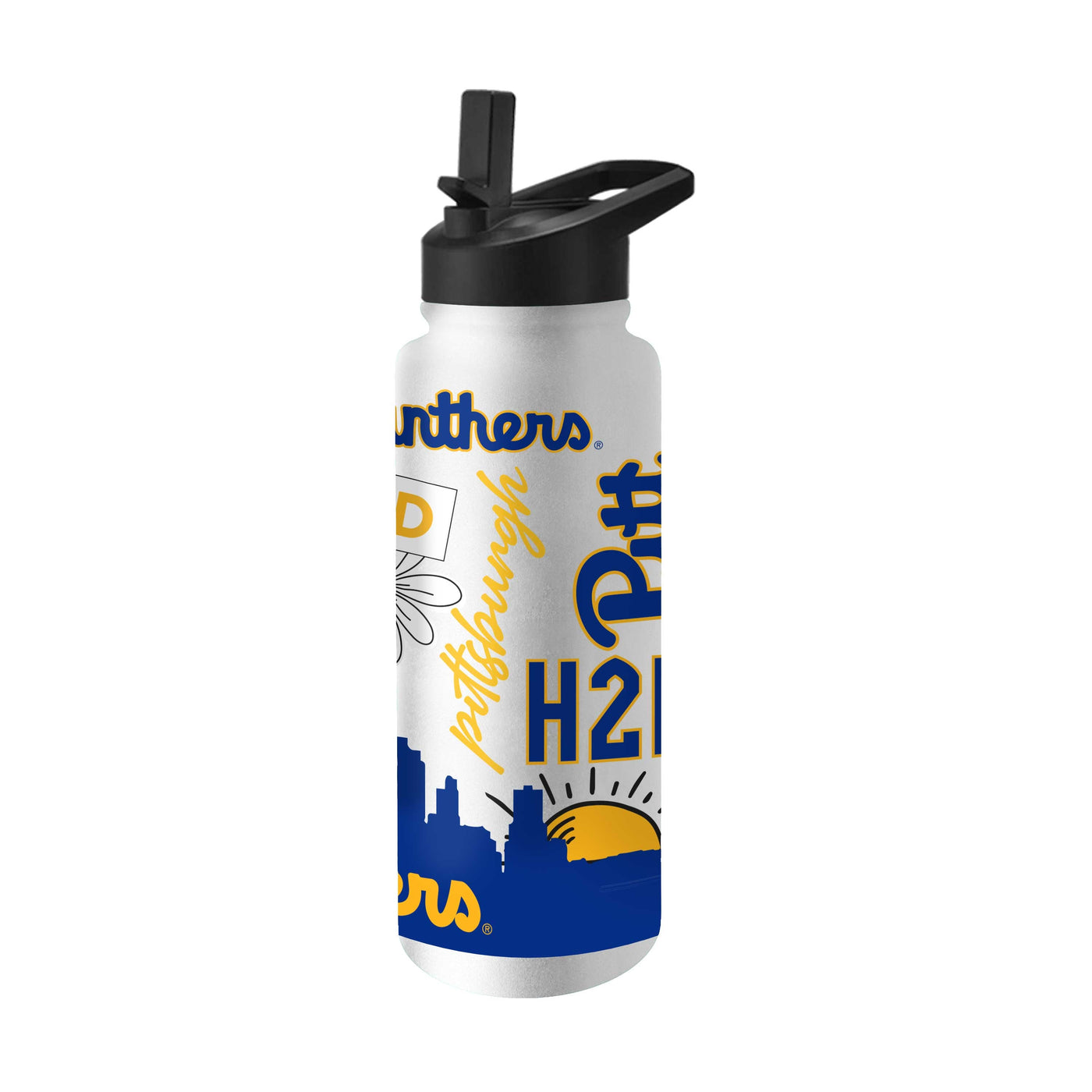 Pittsburgh 34oz Native Quencher Bottle - Logo Brands