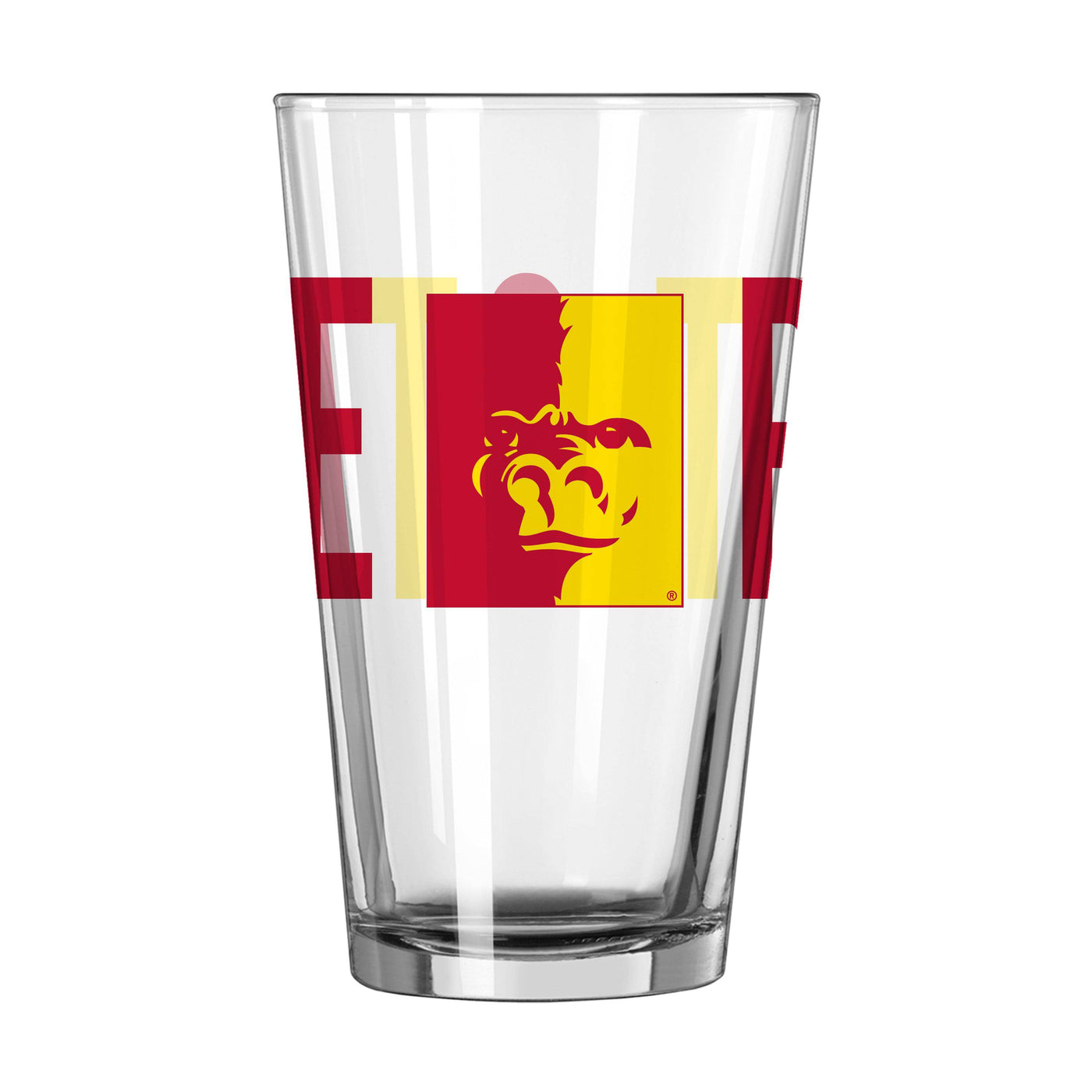 Pittsburg State 16oz Overtime Pint Glass - Logo Brands