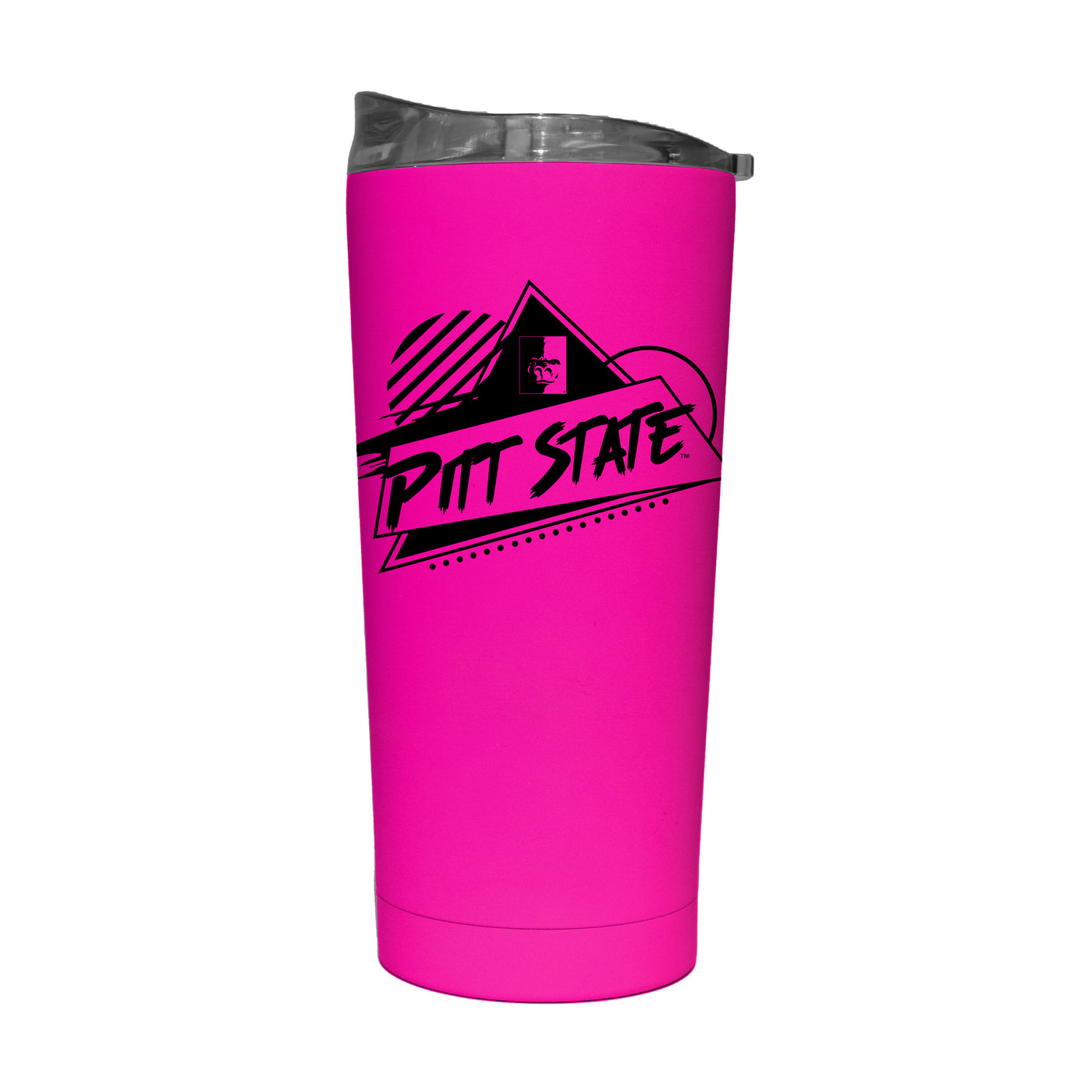 Pittsburg State 20oz Electric Rad Soft Touch Tumbler