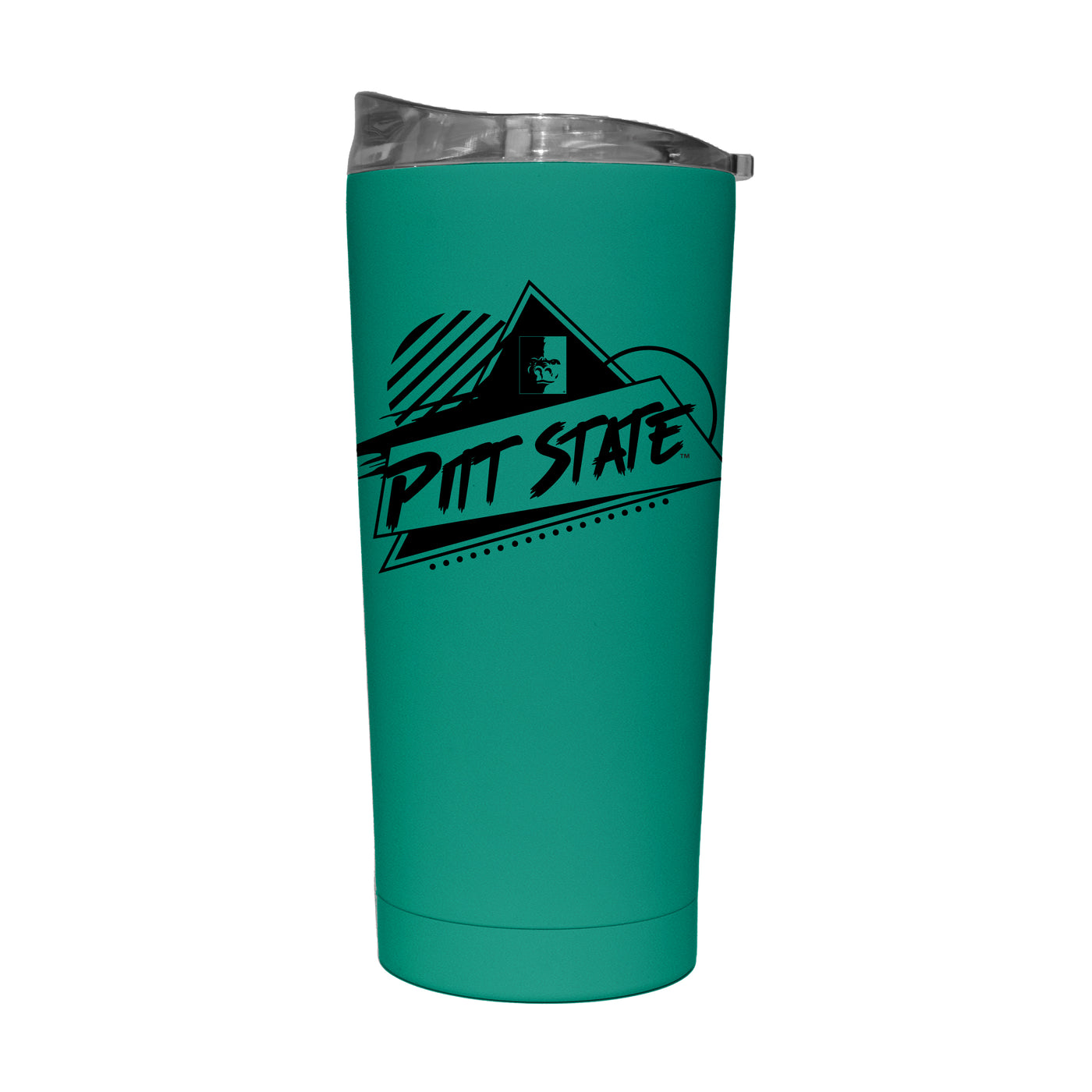 Pittsburg State 20oz Optic Rad Soft Touch Tumbler - Logo Brands