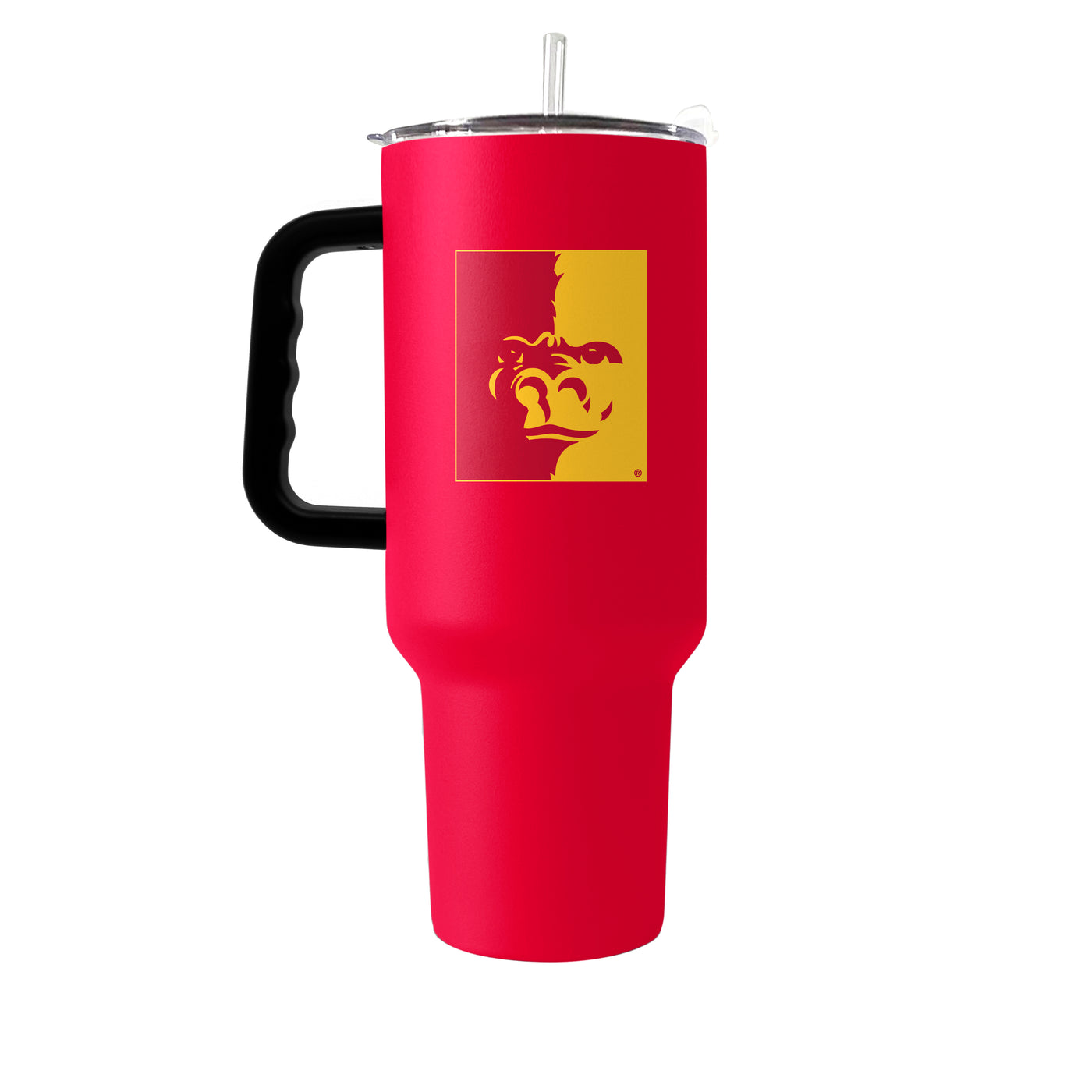 Pittsburg State 40oz Flipside Powder Coat Tumbler - Logo Brands