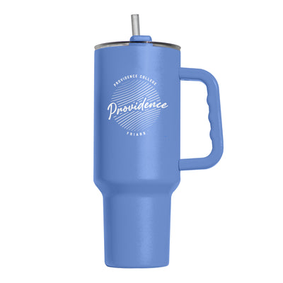 Providence 40oz Retro Script Powder Coat Tumbler - Logo Brands