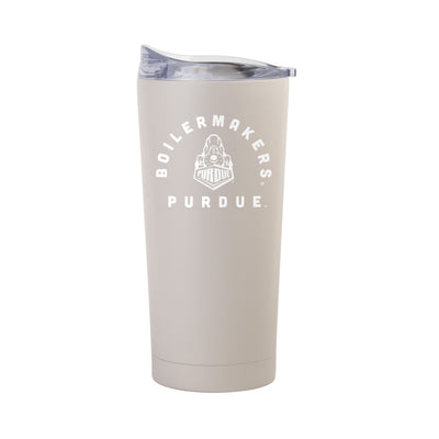 Purdue 20oz Archway Sand Powder Coat Tumbler - Logo Brands