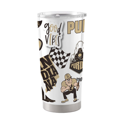 Purdue 20oz Native Stainless Tumbler - Logo Brands