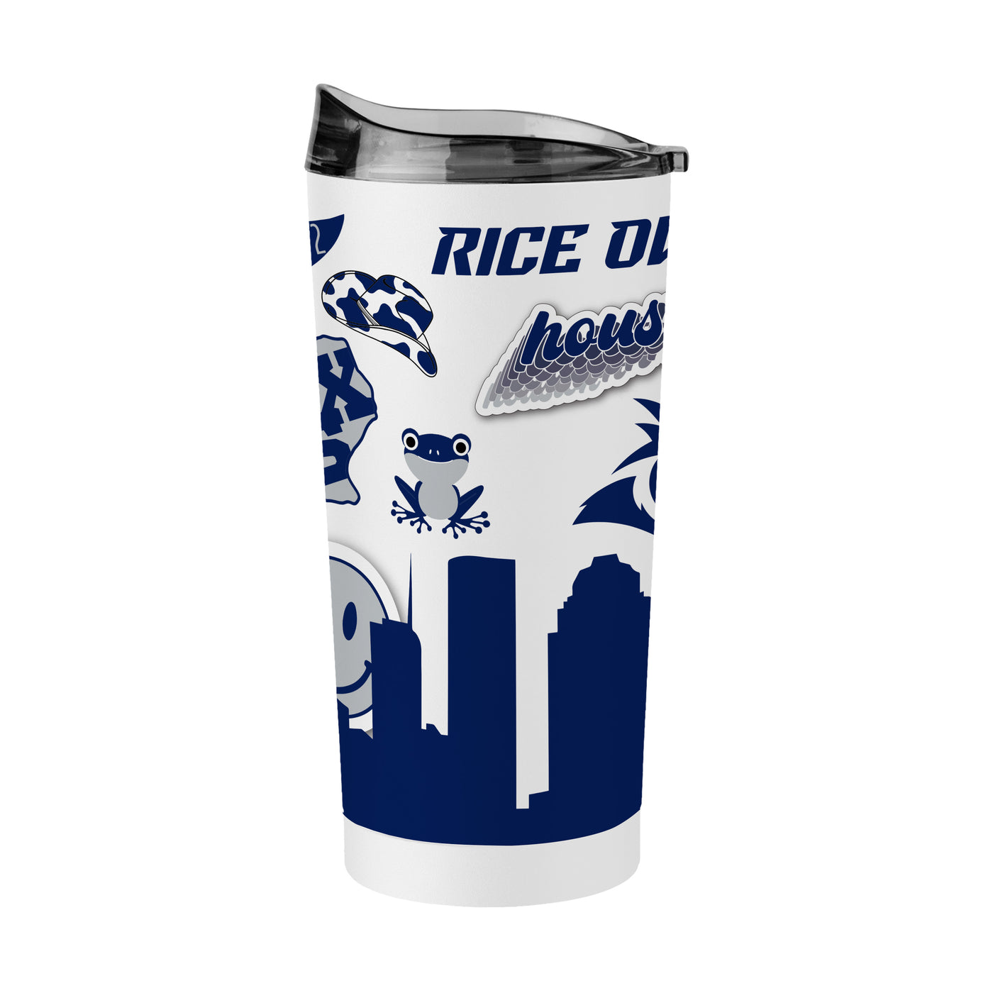 Rice 20oz Native Powder Coat Tumbler - Logo Brands