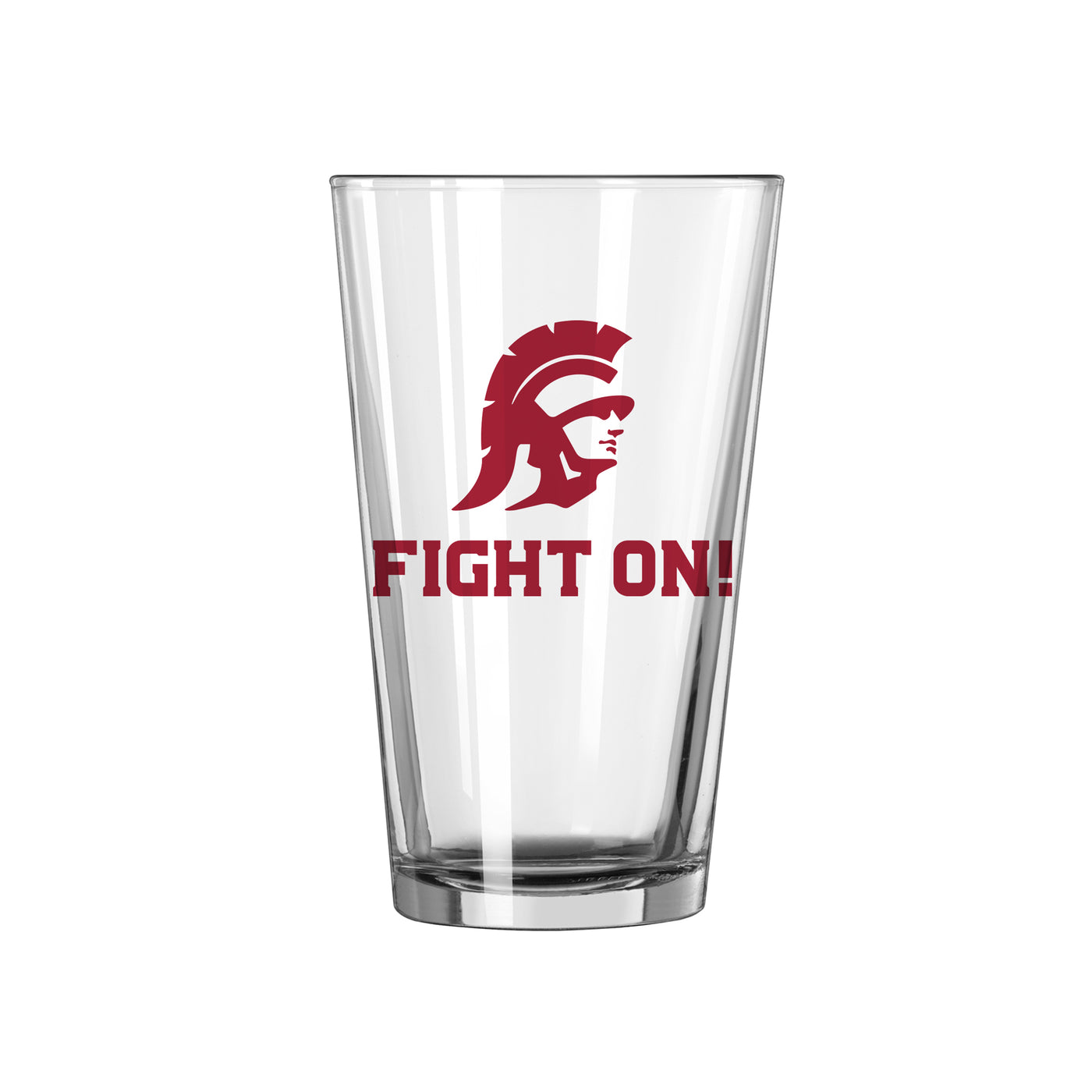 USC 16oz Slogan Pint Glass - Logo Brands