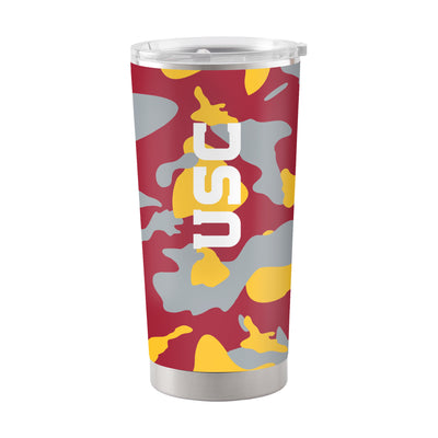 USC 20oz Camo Stainless Steel Tumbler - Logo Brands