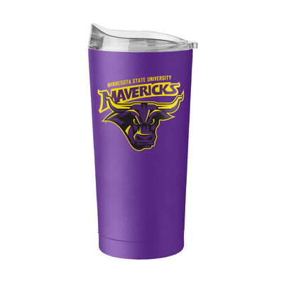 MInnesota St Mankato 20oz Flipside Powder Coat Tumbler - Logo Brands