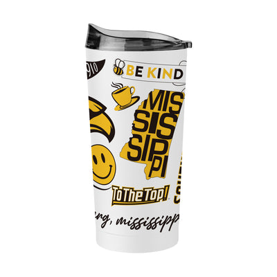 Southern Mississippi 20oz Native Powder Coat Tumbler - Logo Brands