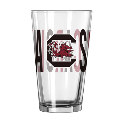 South Carolina 16oz Overtime Pint Glass - Logo Brands