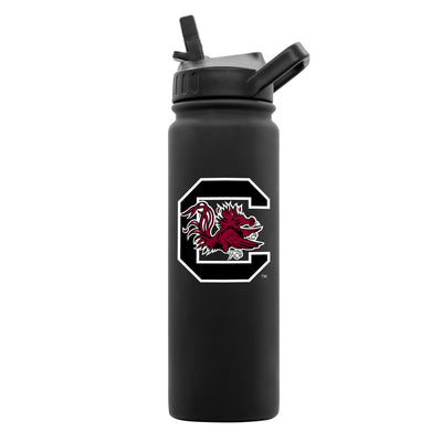 South Carolina 24oz Black Soft Touch Dbl Wall Btl - Logo Brands