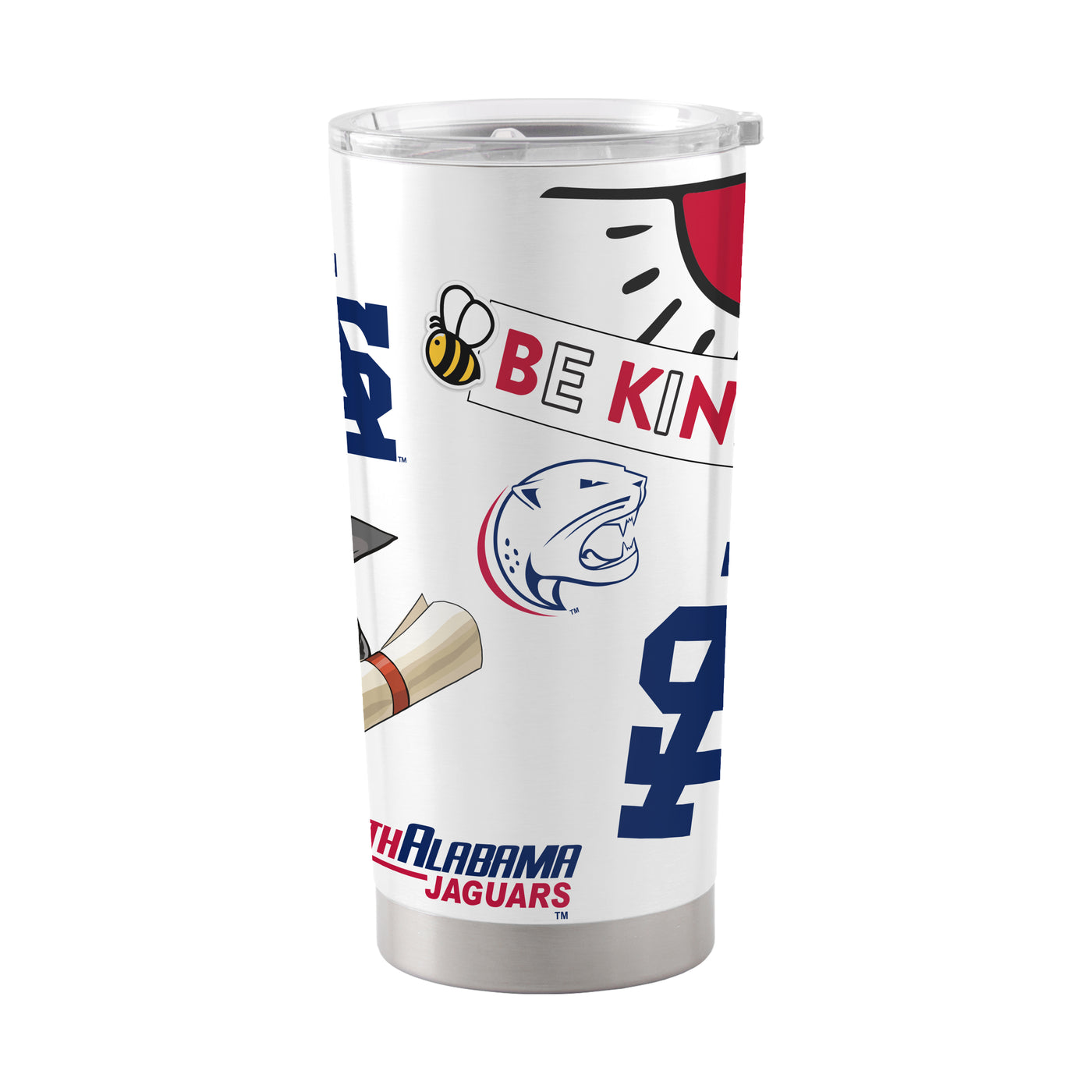 South Alabama 20oz Native Stainless Tumbler