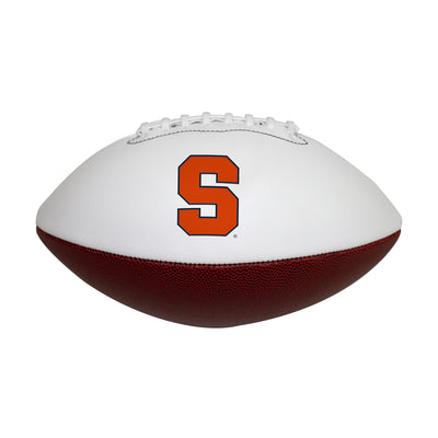 Syracuse Official-Size Autograph Football - Logo Brands