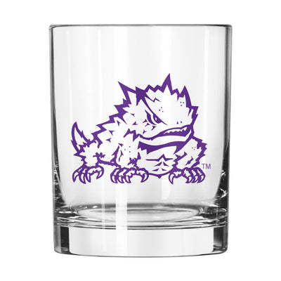 TCU 14oz Gameday Rocks Glass - Logo Brands