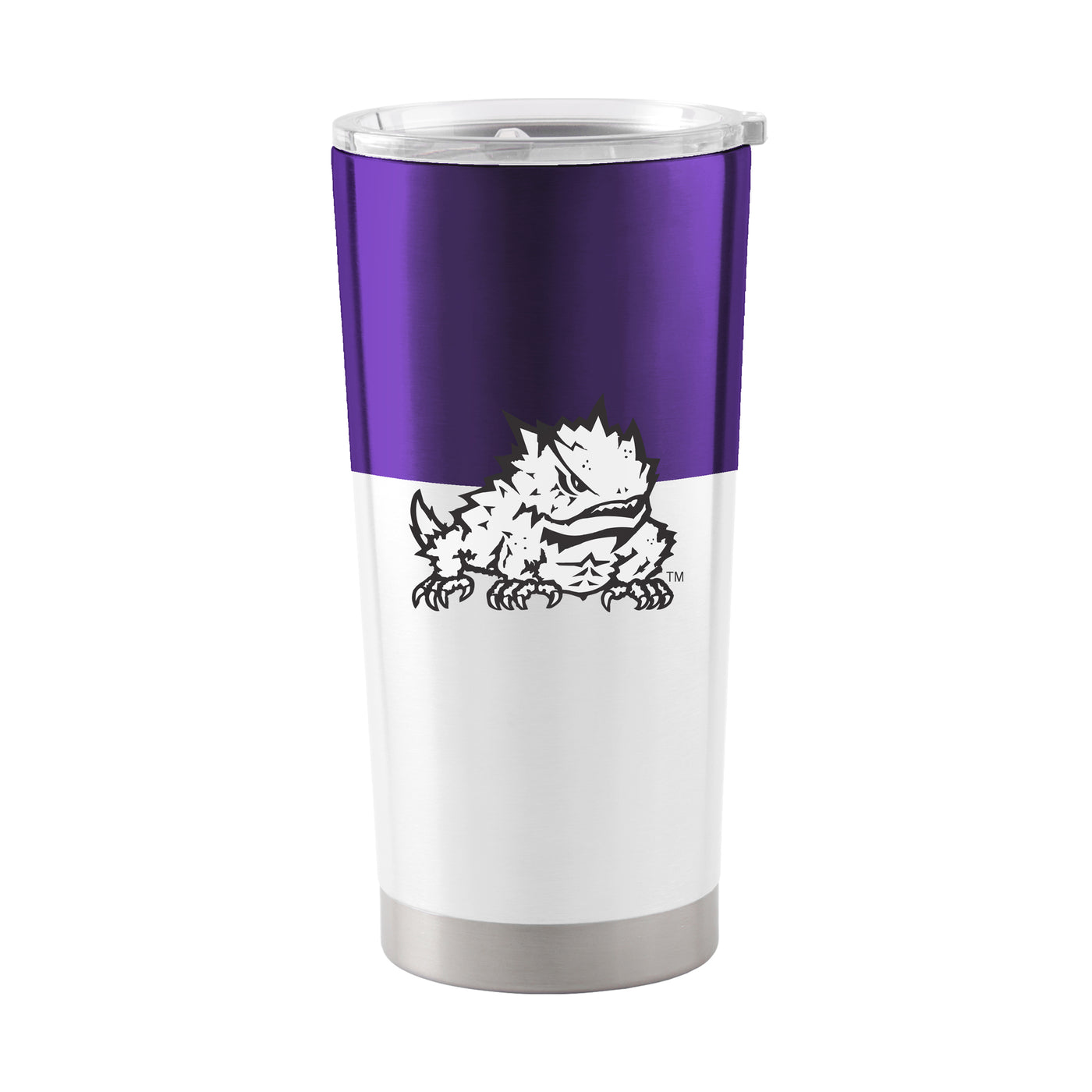 TCU 20oz Colorblock Stainless Tumbler - Logo Brands