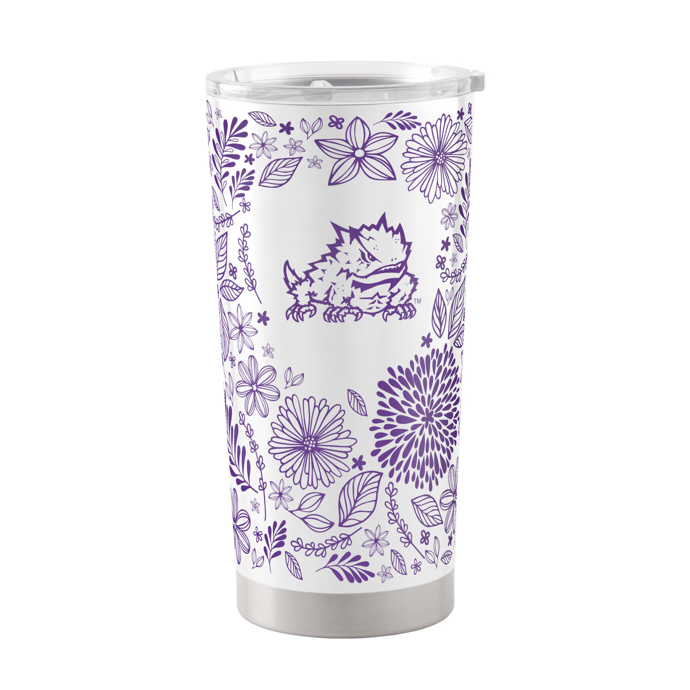 TCU 20oz Botanical Stainless Steel Tumbler - Logo Brands