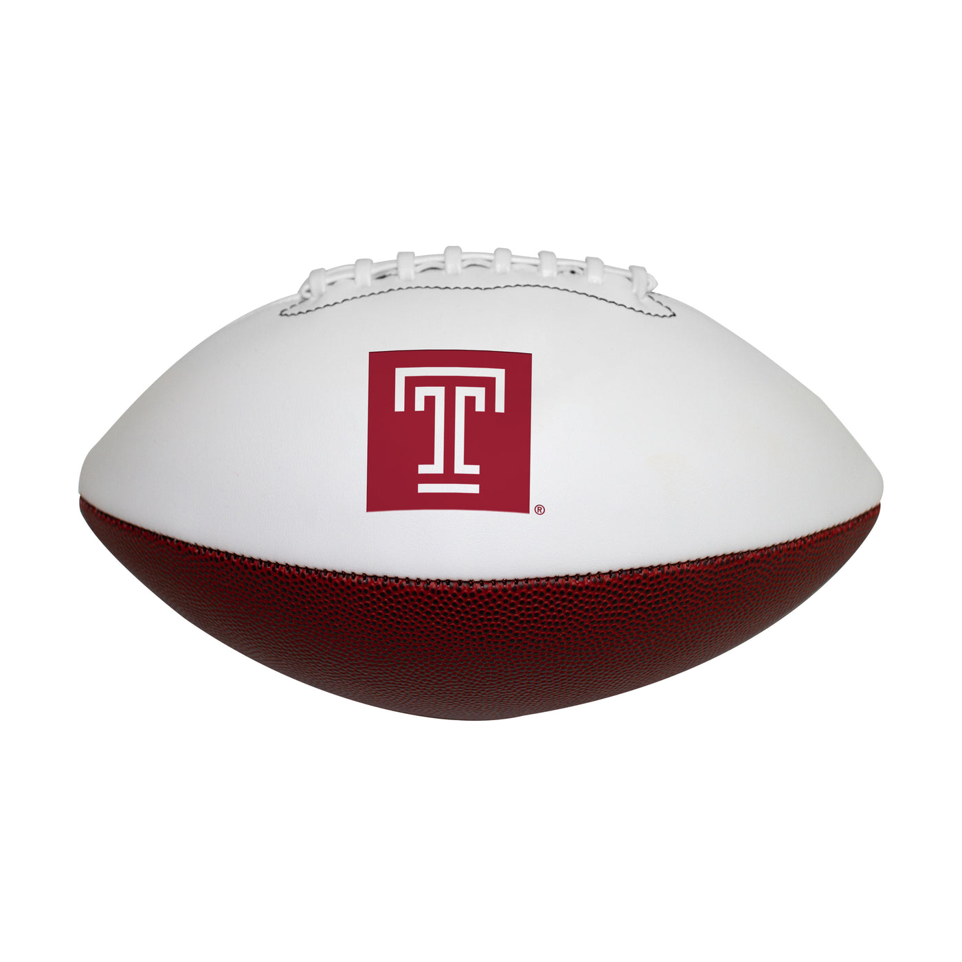 Temple Official-Size Autograph Football - Logo Brands