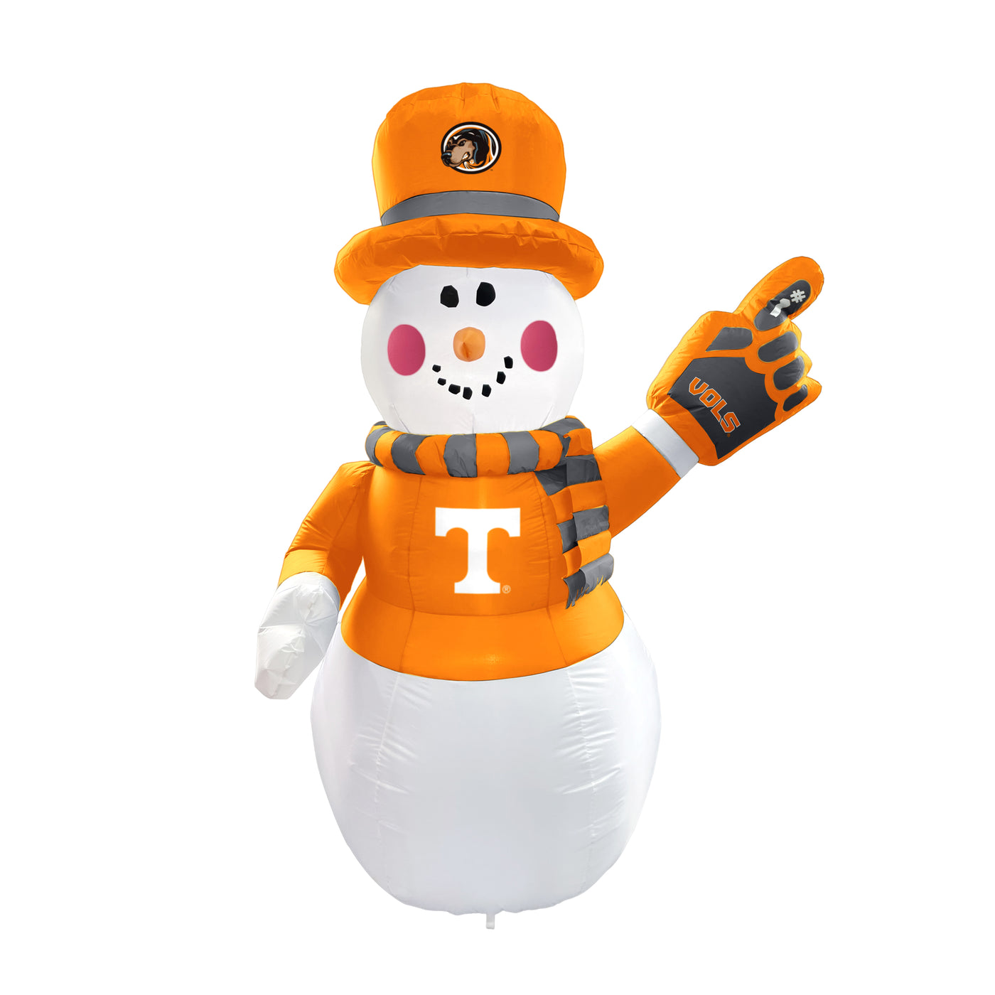 Tennessee 7ft Snowman Yard Inflatable