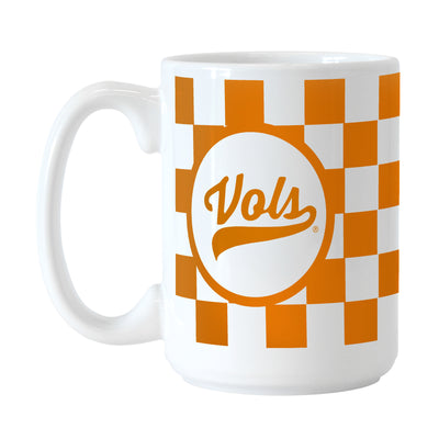 Tennessee Checkerboard 15oz Sublimated Mug - Logo Brands