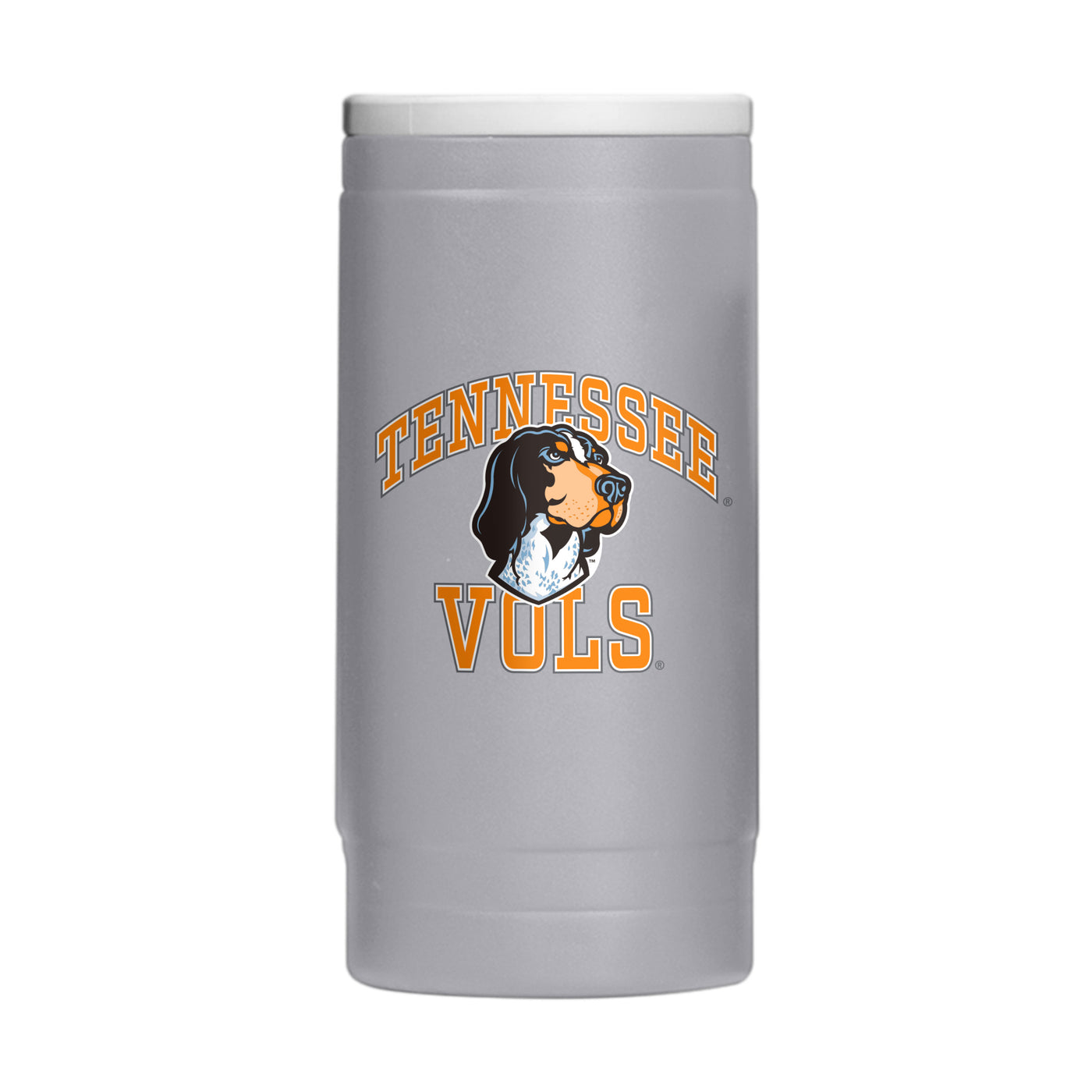 Tennessee 12oz Athletic Powder Coat Slim Can Coolie