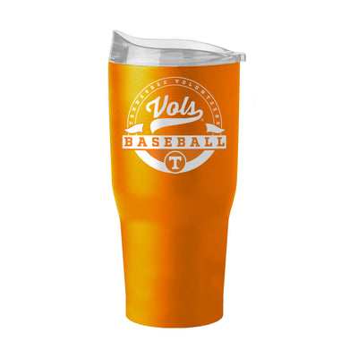 Tennessee Baseball 30oz Powder Coat Tumbler - Logo Brands