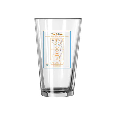 Tennessee Legendary Play The Follow 16oz Pint Glass