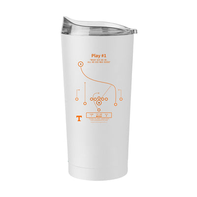 Tennessee Legendary Play Play #1 20oz Powder Coat Tumbler