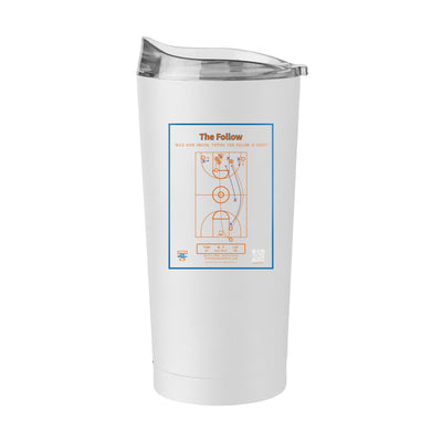 Tennessee Legendary Play The Follow 20oz Powder Coat Tumbler