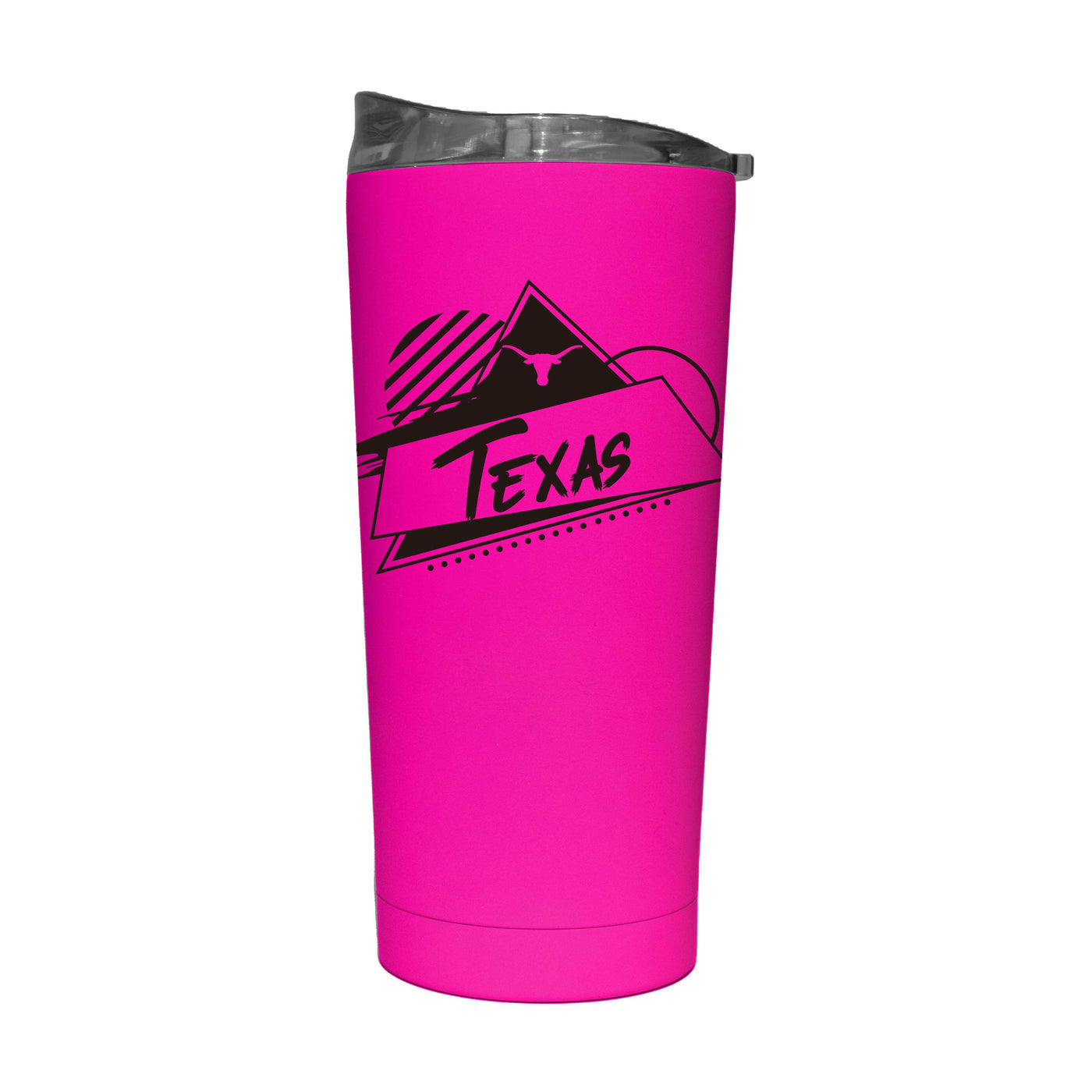 Texas 20oz Electric Rad Soft Touch Tumbler