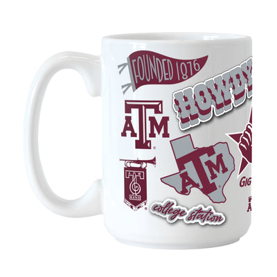 Texas A&M 15oz Native Sublimated Mug - Logo Brands