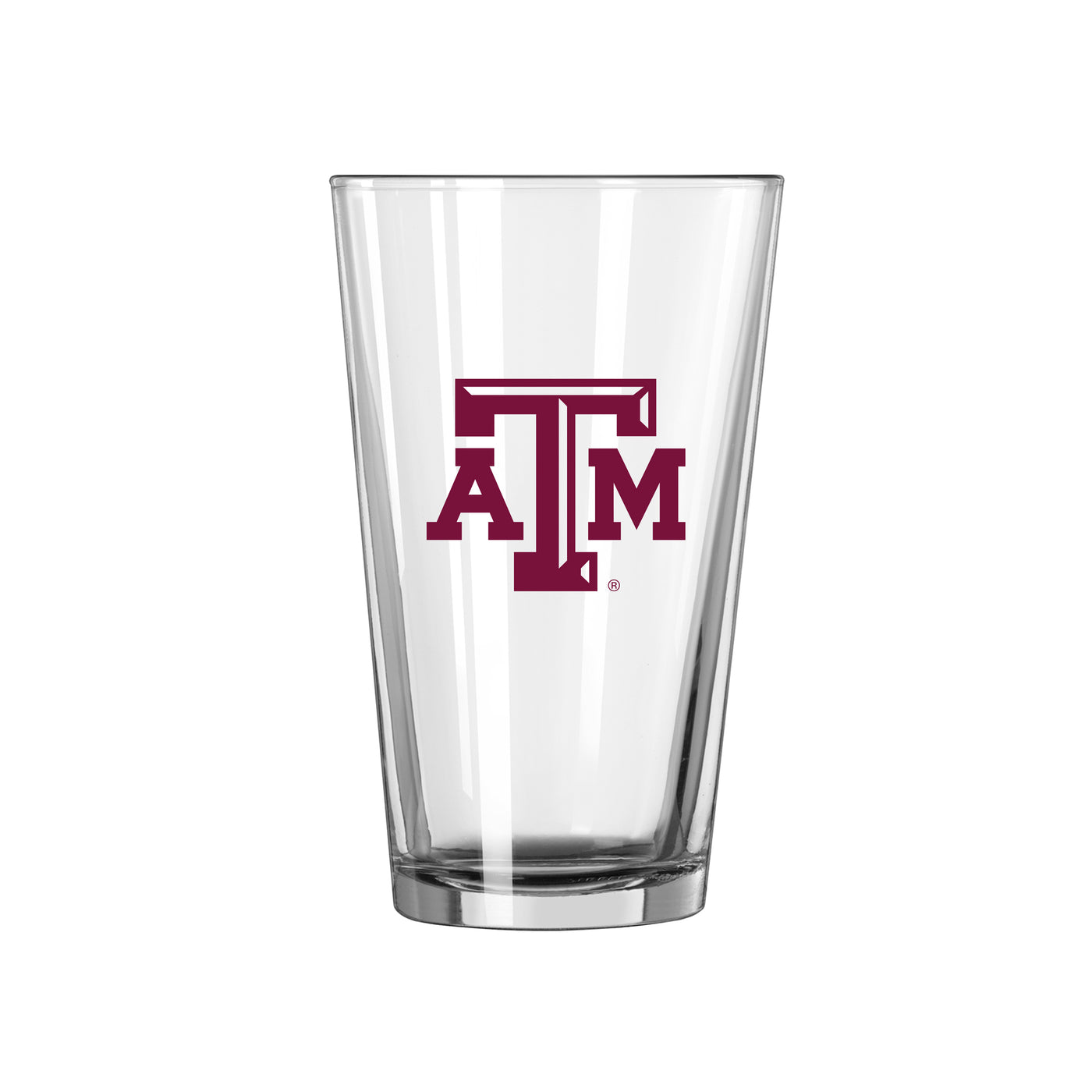 Texas A&M 16oz Logo Pint Glass