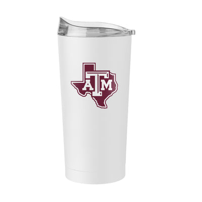 Texas A&M Alternate Logo 20oz Gameday Powder Coat Tumbler - Logo Brands