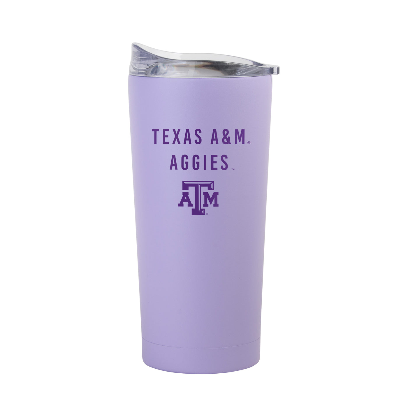 Texas A&M 20oz Tonal Lavender Powder Coat Tumbler
