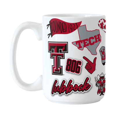 Texas Tech 15oz Native Sublimated Mug - Logo Brands