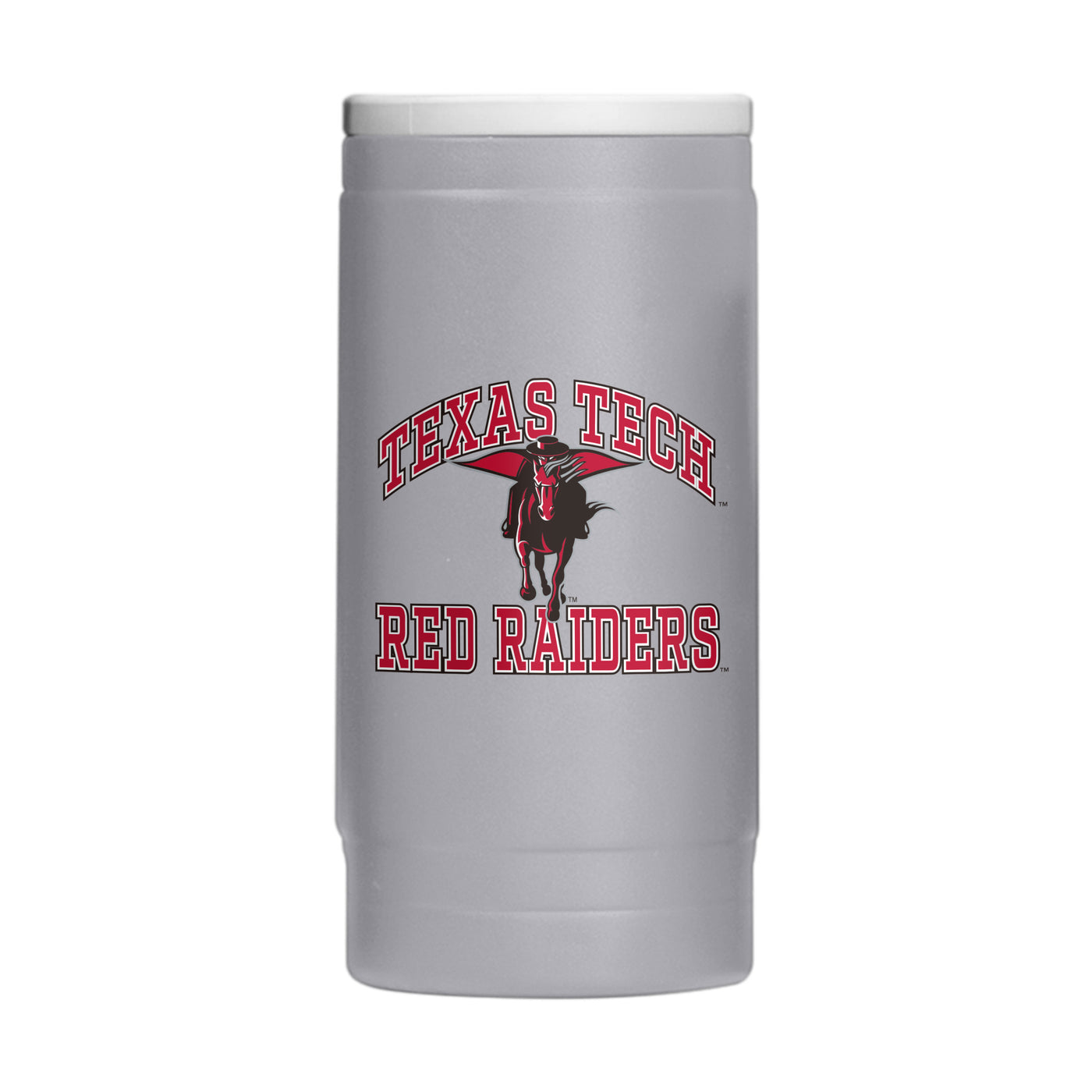 Texas Tech 12oz Athletic Powder Coat Slim Can Coolie - Logo Brands