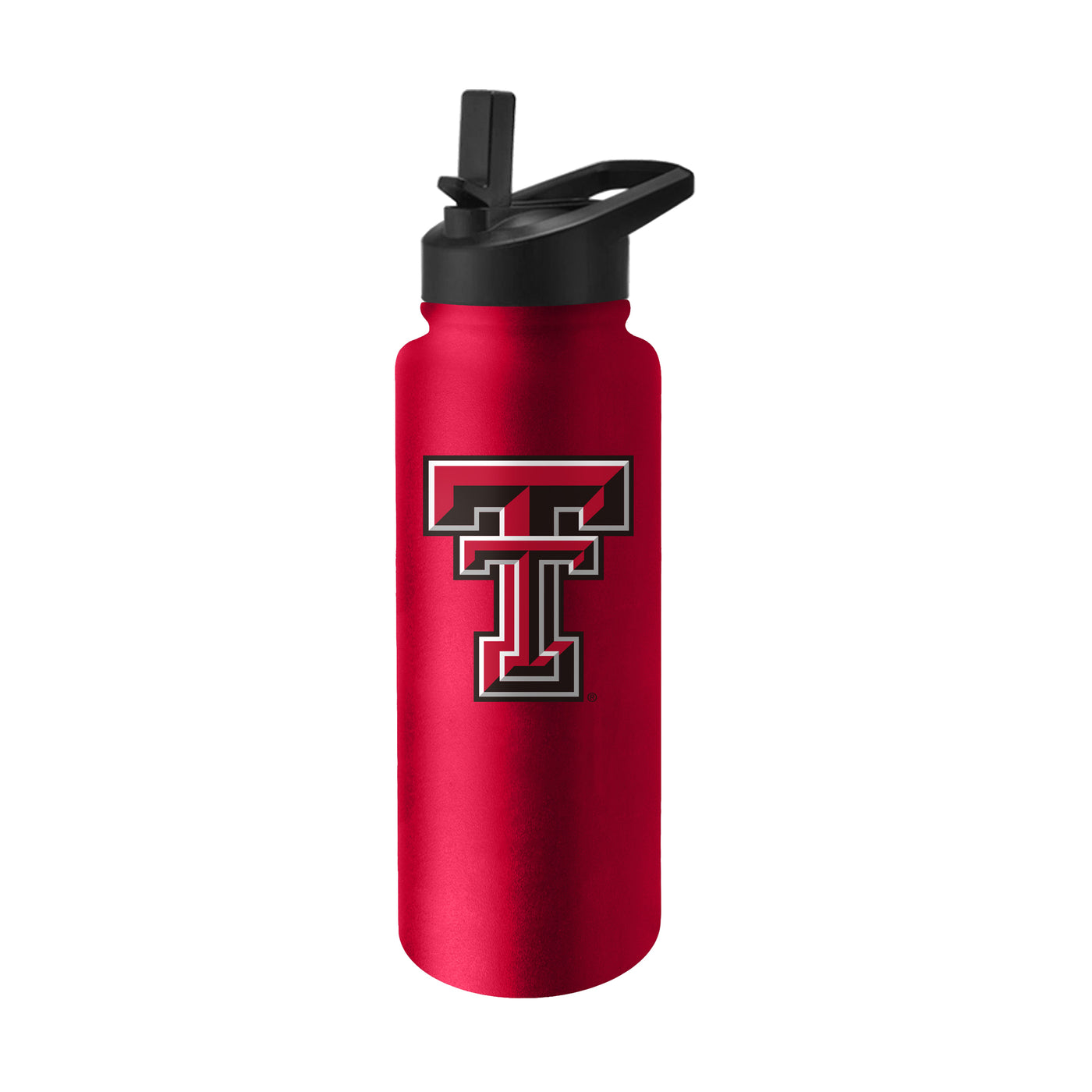 Texas Tech Logo 34 oz Quencher Stainless Bottle - Logo Brands