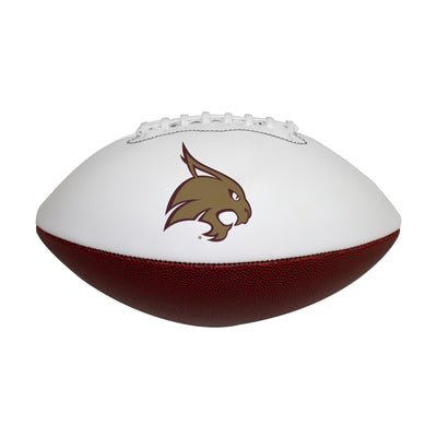 Texas State Official-Size Autograph Football - Logo Brands