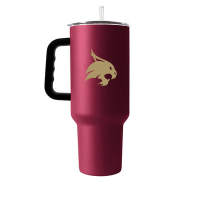 Texas State 40oz Flipside Powder Coat Tumbler - Logo Brands