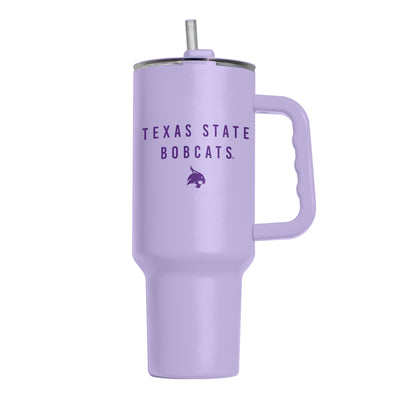 Texas State 40oz Tonal Powder Coat Tumbler - Logo Brands