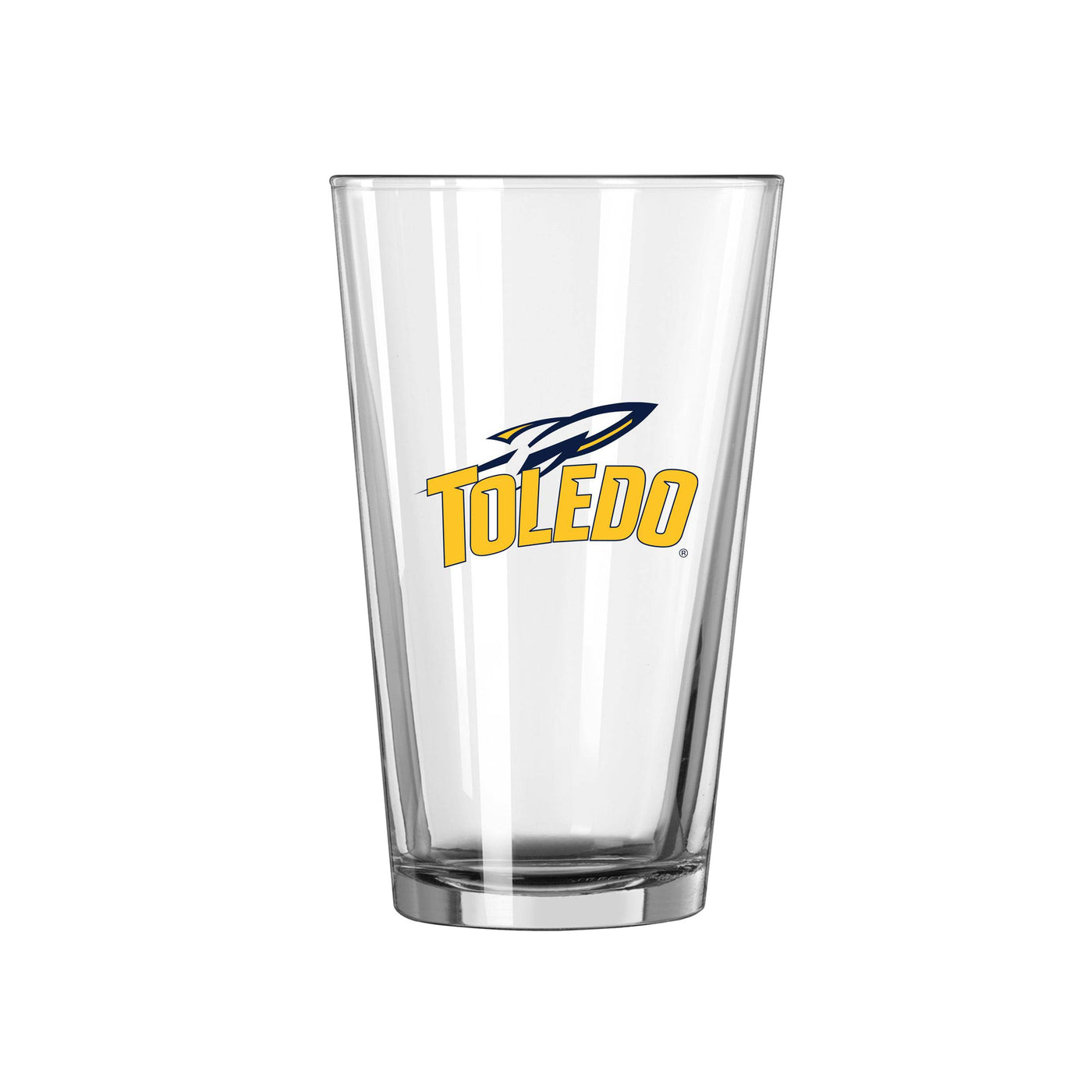 Toledo 16oz Logo Pint Glass - Logo Brands