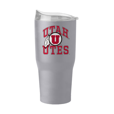 Utah 30oz Athletic Powder Coat Tumbler - Logo Brands