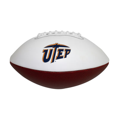 UTEP Full Size Autograph Football - Logo Brands