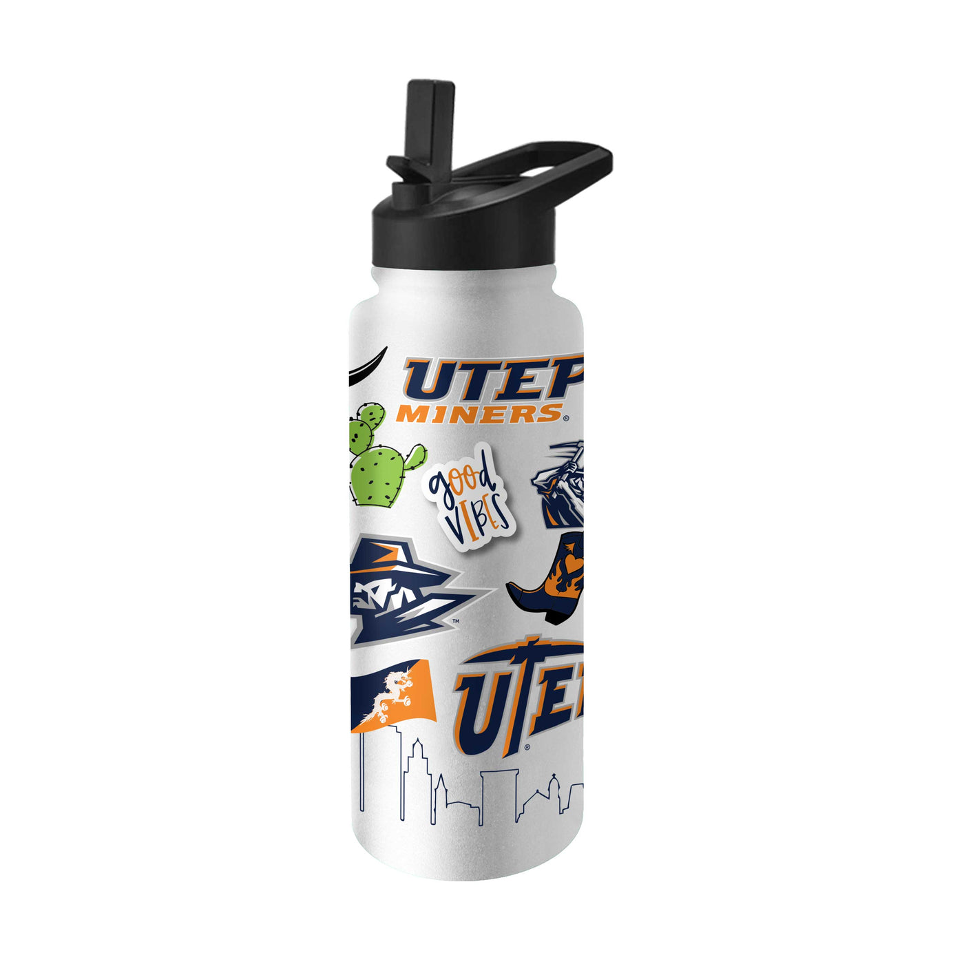 UTEP 34oz Native Quencher Bottle - Logo Brands