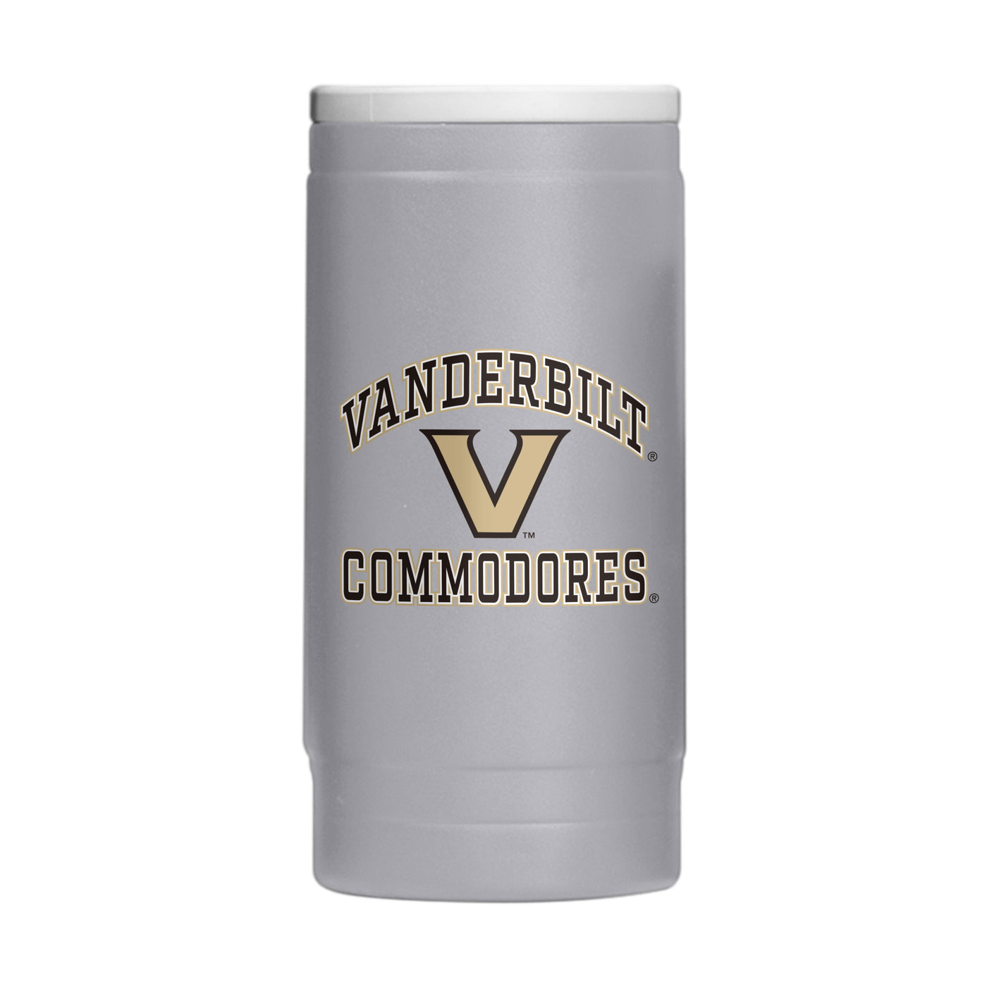Vanderbilt 12oz Athletic Powder Coat Slim Can Coolie
