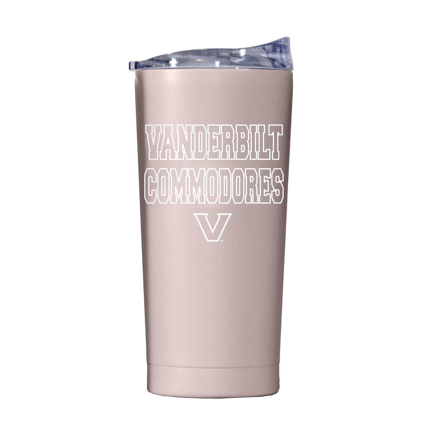 Vanderbilt 20oz Stencil Powder Coat Tumbler - Logo Brands