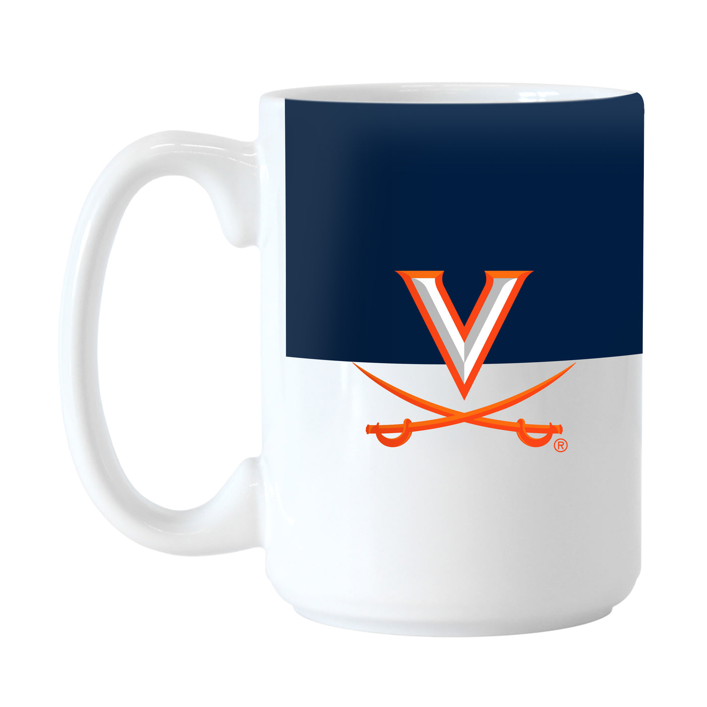 Virginia 15oz Colorblock Sublimated Mug