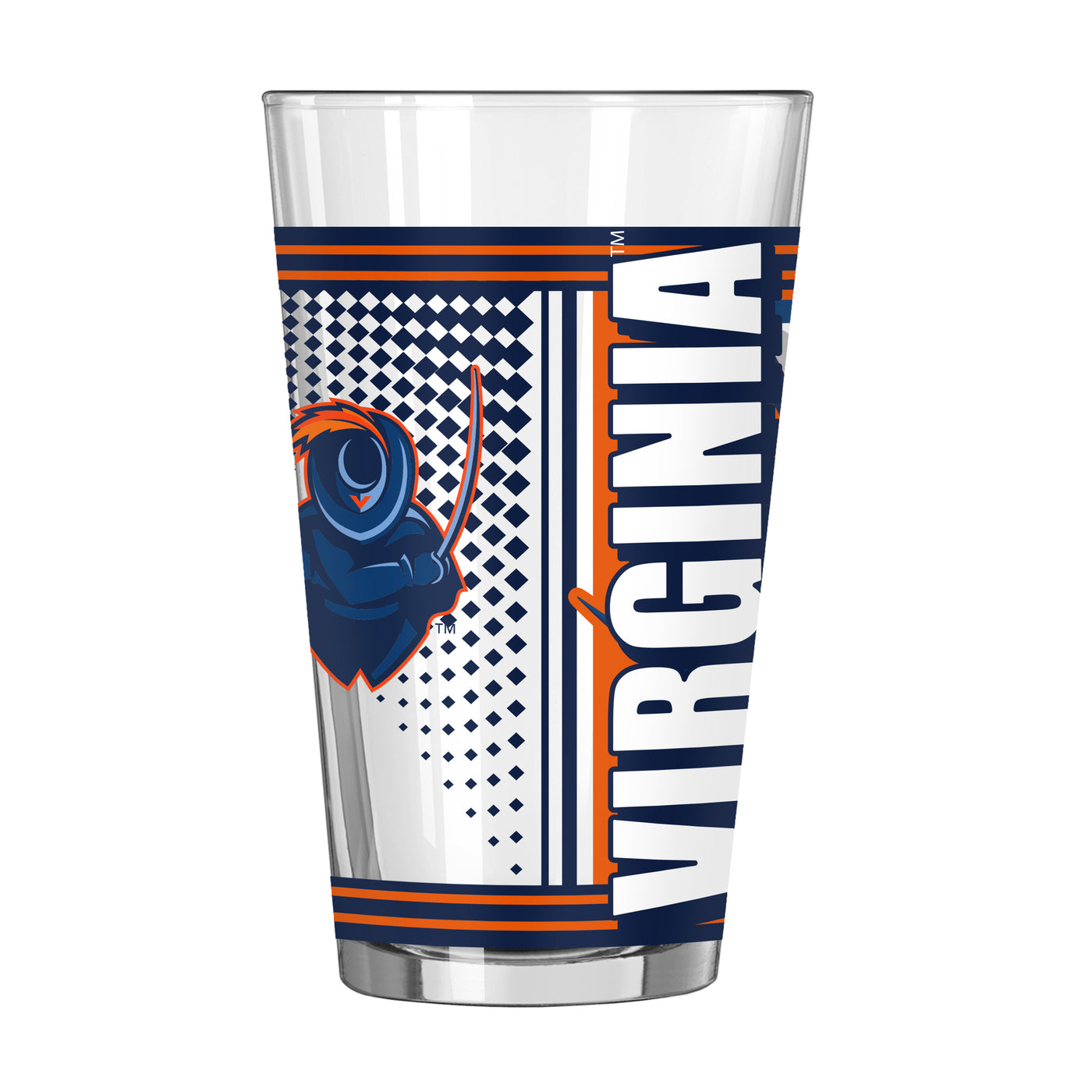 Virginia 16oz Hero Pint Glass