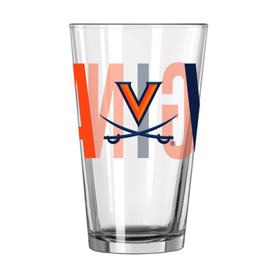 Virginia 16oz Overtime Pint Glass - Logo Brands