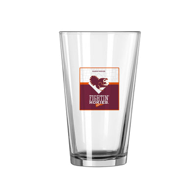 Virginia Tech 16oz Hardywood Pint Glass - Logo Brands